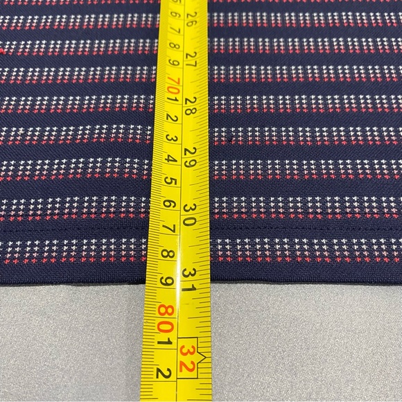 Callaway Opti Dri Men's Golf Polo Shirt Size L Short Sleeve Navy Blue Stripes - Picture 7 of 7